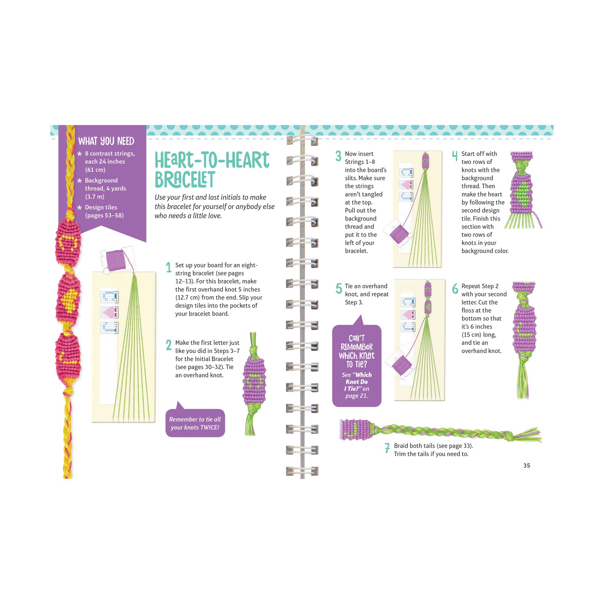 Klutz® Personalized Friendship Bracelets Kit